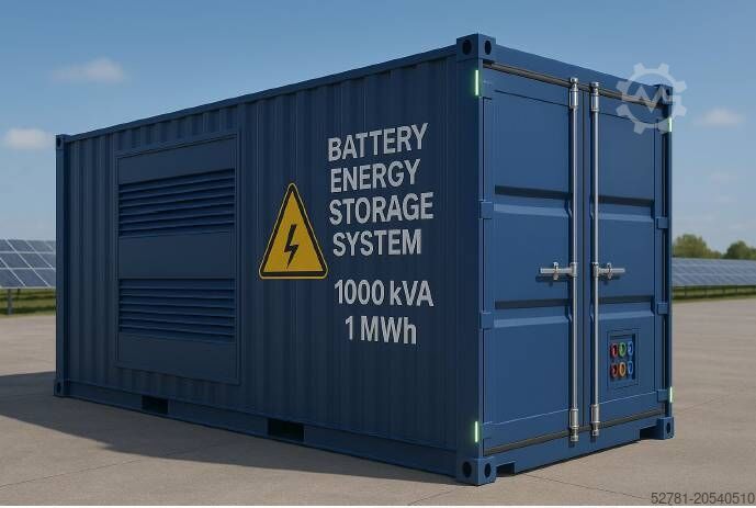 Aggregat  Battery container - 1MWh - 1000kVA - DPX-50701