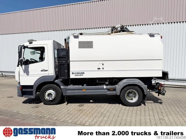 Road sweeper Mercedes-Benz Atego 1524 K 4x2, Straßenreiniger, Dachsauger,
