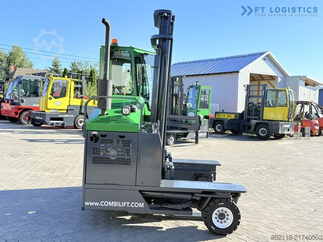 4-way forklift Combilift C3500 DIESEL DUPLEX 4100 FREE LIFT CABIN