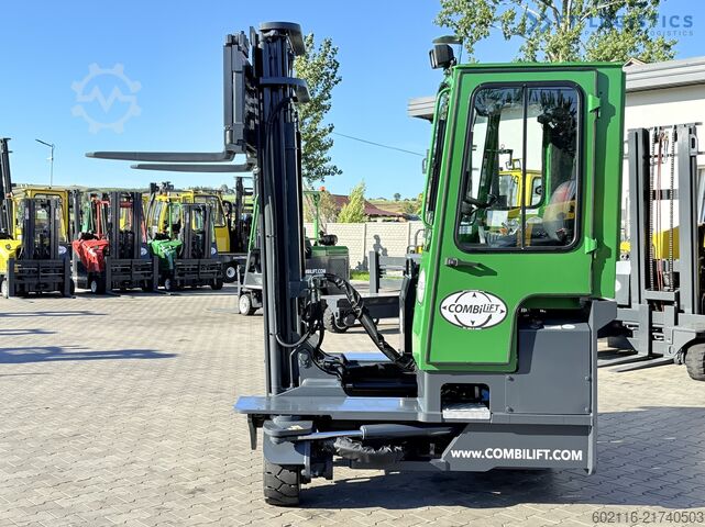 4-way forklift Combilift C3500 DIESEL DUPLEX 4100 FREE LIFT CABIN