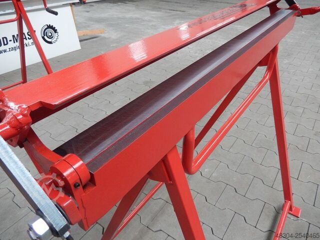 Schwenkbiegemaschine Prod-Masz Abkantbank Abkantmaschine RED-1250/0.8 mit einer Wulstmaschine