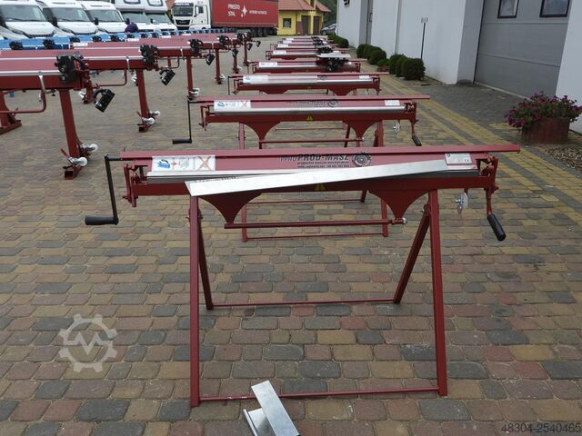 Schwenkbiegemaschine Prod-Masz Abkantbank Abkantmaschine RED-1250/0.8 mit einer Wulstmaschine