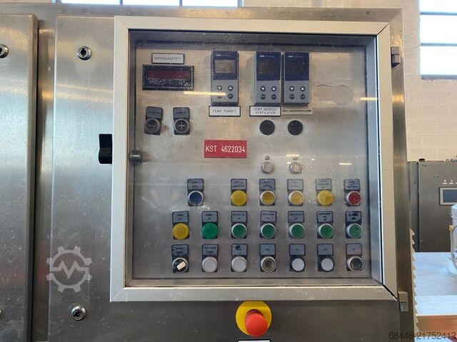 Nitrogen tunnel Model CES/P-LT-LIN CES Stikstofvriezer Model CES/P-LT-LIN