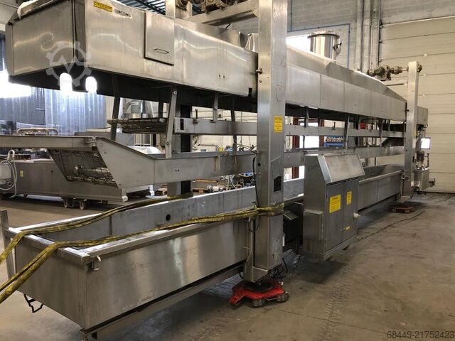 Industrial frying equipment BRN 8000-700 GEA-CFS braadlijn Type BRN 8000/700