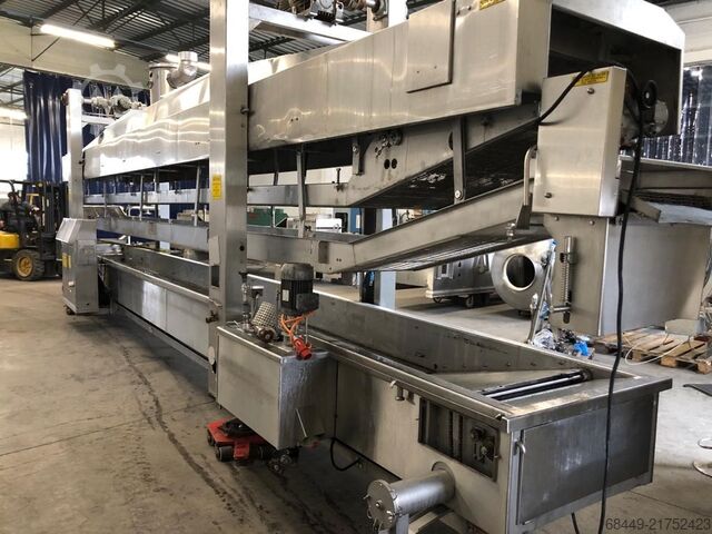Industrial frying equipment BRN 8000-700 GEA-CFS braadlijn Type BRN 8000/700