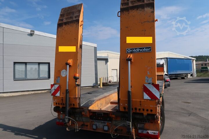 Tieflader-Sattelauflieger Goldhofer STZ-L3-36/80