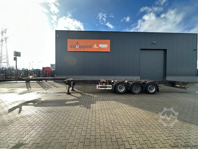 Container transportation Pacton 45FT HC multi (3x extendable) / liftaxle / BPW ...