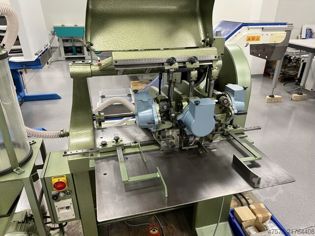 Ösmaschine Hang 87F 3-Head Eyeletter with Extraction waste