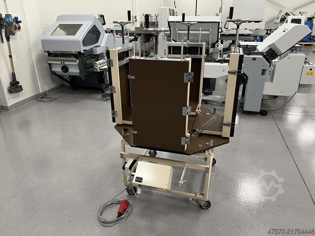 Book binding machine MURO 4 x 5000 A4/HAD 4-station bookbinding press for gluing