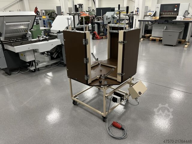 Book binding machine MURO 4 x 5000 A4/HAD 4-station bookbinding press for gluing