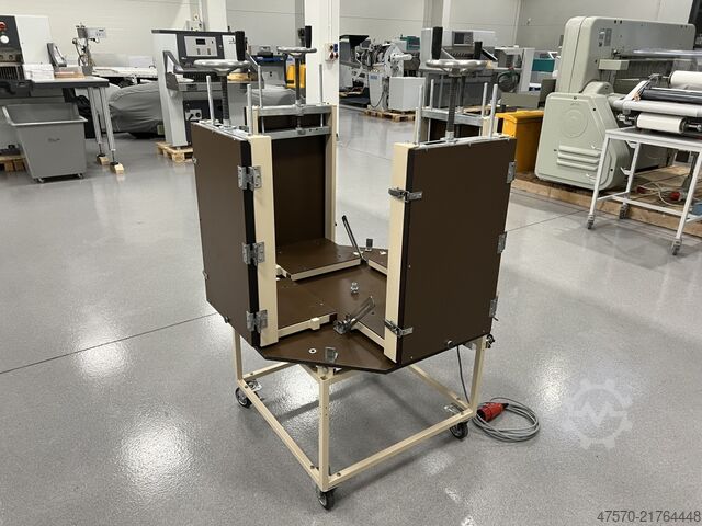 Book binding machine MURO 4 x 5000 A4/HAD 4-station bookbinding press for gluing