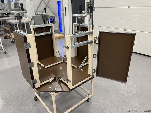Book binding machine MURO 4 x 5000 A4/HAD 4-station bookbinding press for gluing