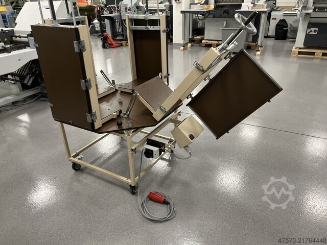 Book binding machine MURO 4 x 5000 A4/HAD 4-station bookbinding press for gluing