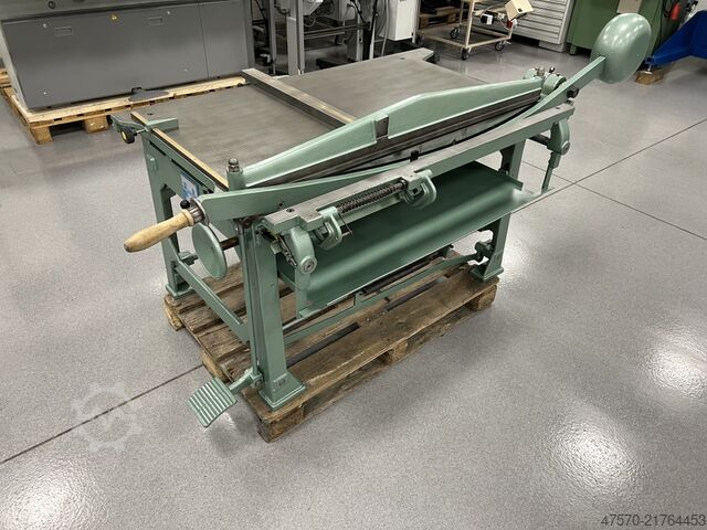 Book binding machine Karl Tranklein PS1200 Bookbinding Shears