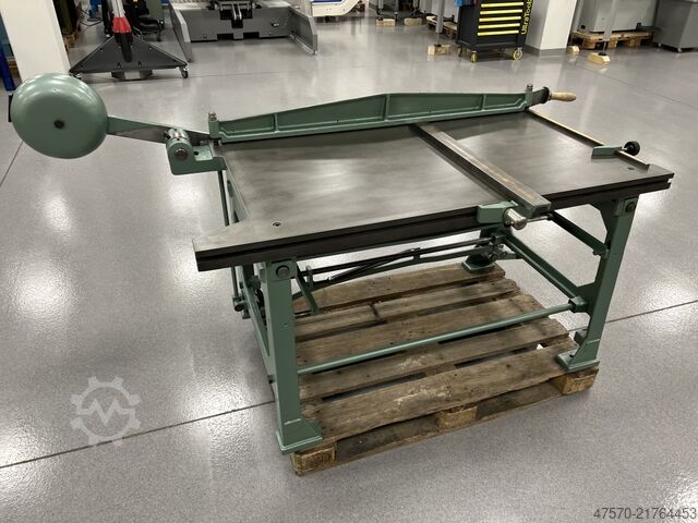 Book binding machine Karl Tranklein PS1200 Bookbinding Shears