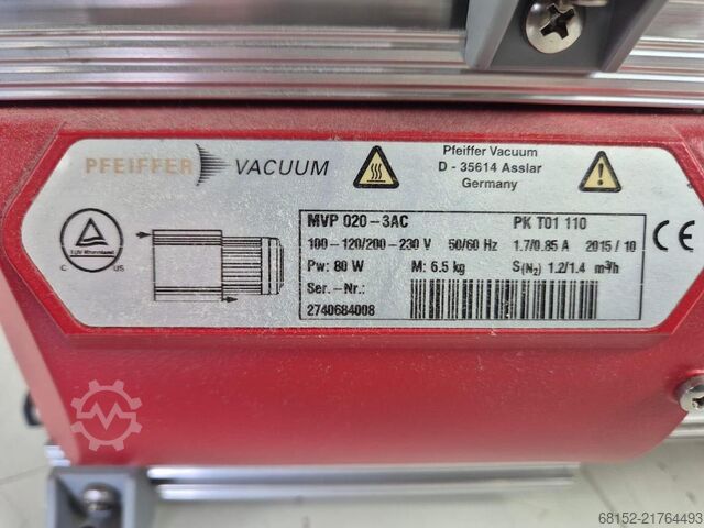 Pfeiffer MVP020 Vacuum Pump (MVP020) Pfeiffer MVP020