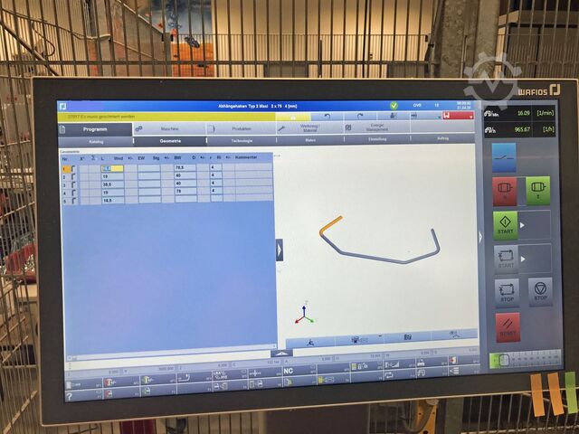 3D CNC-Wire former WAFIOS BM 30