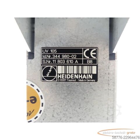 Komponente Heidenhain UV 105 ID: 344 980-02 SN:11803610A im Austausch (Exchange)