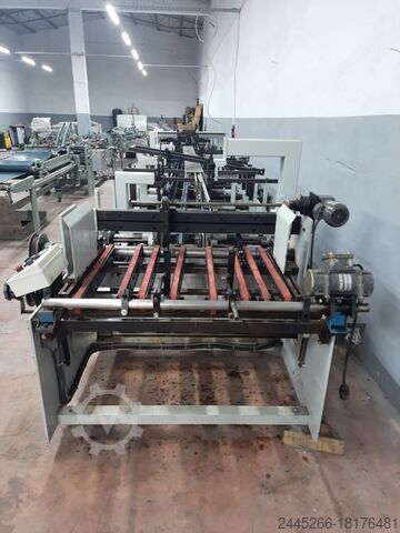 3 POINT AUTOMATIC FOLDER & GLUER MACHINE Bobst DOMINO 100-M