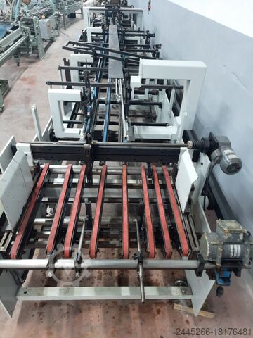 3 POINT AUTOMATIC FOLDER & GLUER MACHINE Bobst DOMINO 100-M