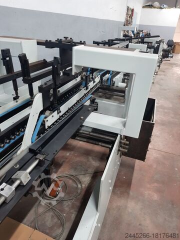 3 POINT AUTOMATIC FOLDER & GLUER MACHINE Bobst DOMINO 100-M
