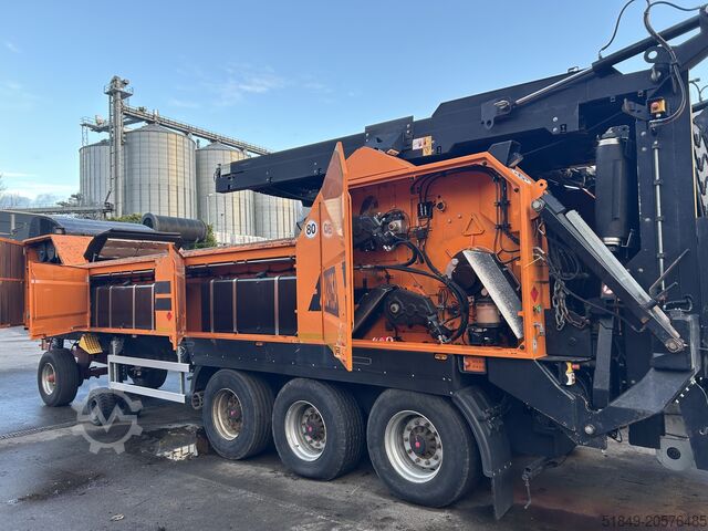 Mobile shredding plant Doppstadt AK 640 SA