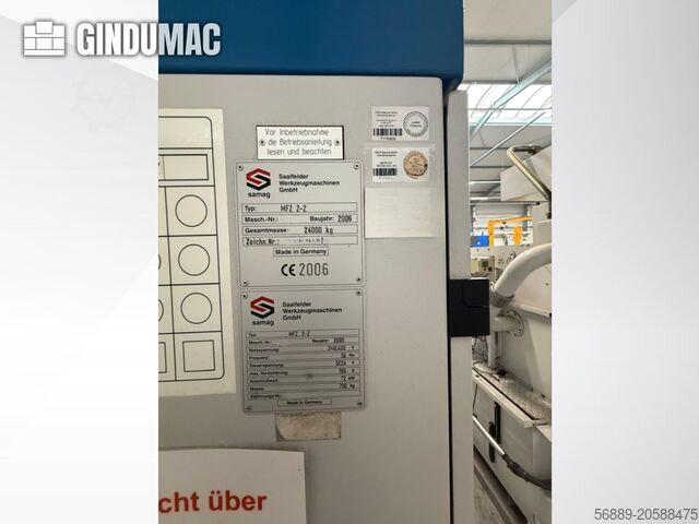 Horizontal Machining Centre SAMAG MFZ 2-2