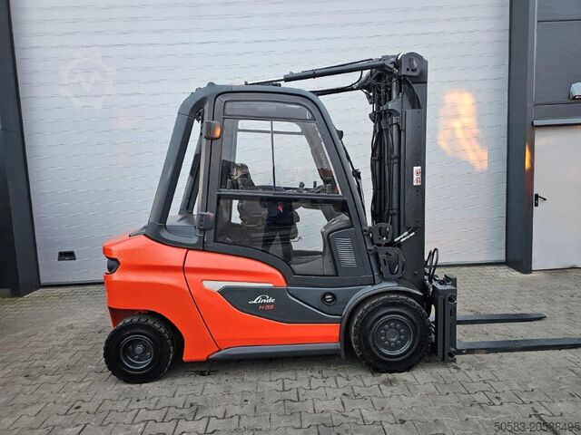 Diesel Forklift Linde H35D-01 - TRIPLEX - NEU MODEL