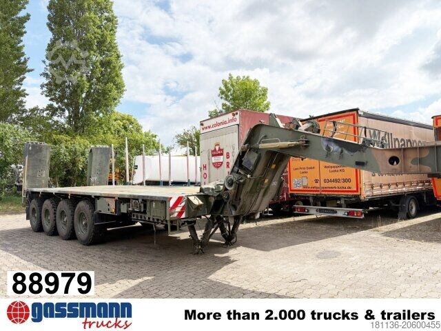 Tieflader-Sattelauflieger Kässbohrer SLT 50-3, Elefant, EX BW