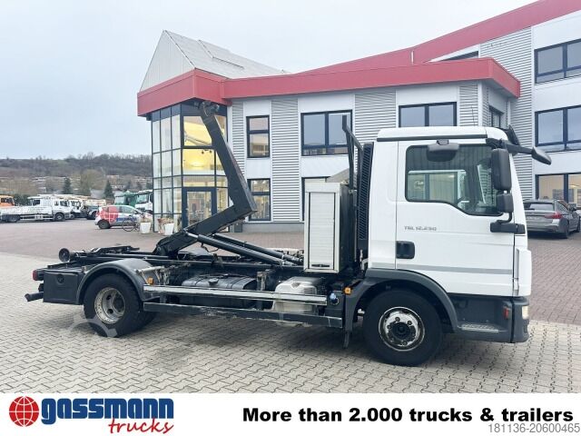 Abrollkipper MAN TGL 12.250 BL/4x2, Palfinger Abroller P 07-25MPA,