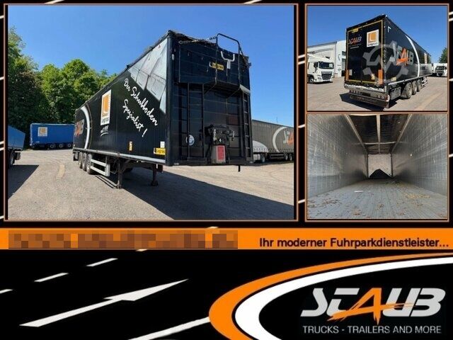 Walking floor semitrailer LEGRAS Schubboden FMA - beschädigt