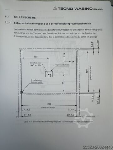Profile grinding machine Wasino GLS-5T