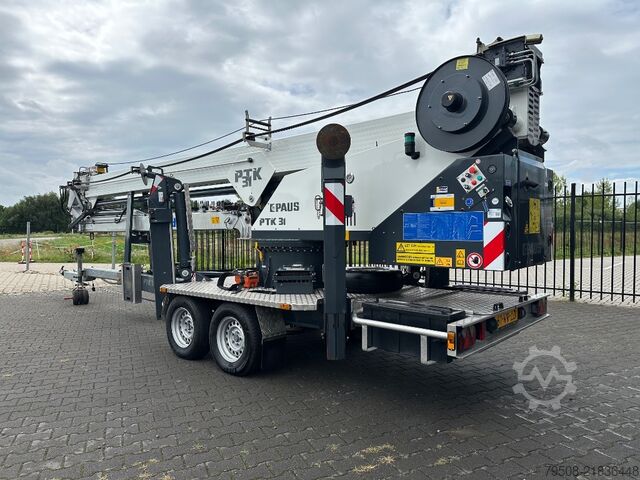 All terrain crane Paus PTK 31 Trailer Crane, 2022, only 430 hours!