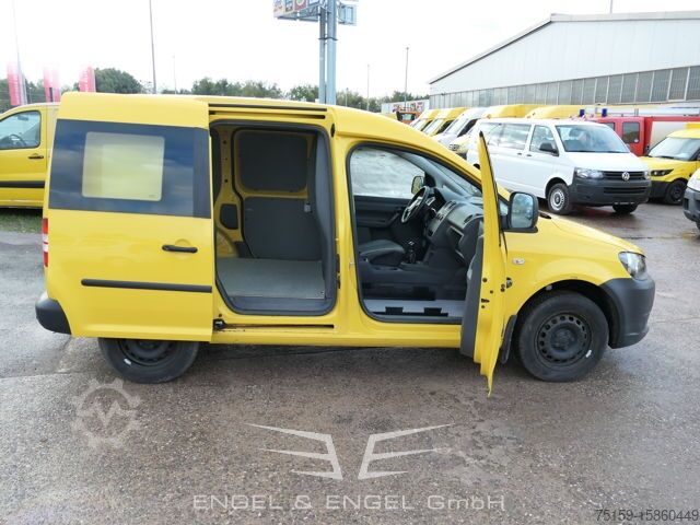 Panel van Volkswagen Caddy 2.0 TDI EURO-5 PARKTRONIK 6-GANG 2xSCHIEBETÜR CoC SERVICE VW 192tkm