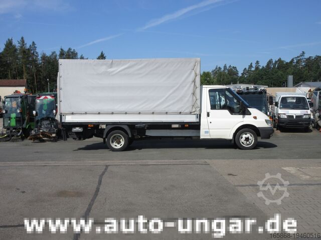 Transporter with flatbed & tarpaulin Ford Transit 90T350 Tourneo 3.500kg Pritsche