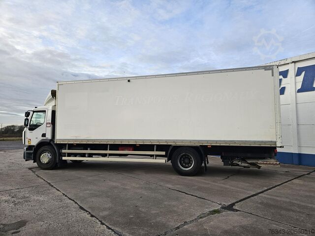Box truck RENAULT D19 WIDE 280 - E6 - BOITE MECANIQUE