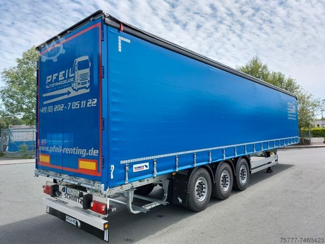 Open semitrailer with tarp SCHMITZ CARGOBULL SCS 24/L-Tautliner MIETEN statt KAUFEN
