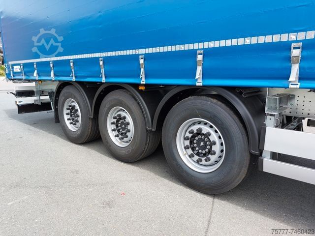 Open semitrailer with tarp SCHMITZ CARGOBULL SCS 24/L-Tautliner MIETEN statt KAUFEN