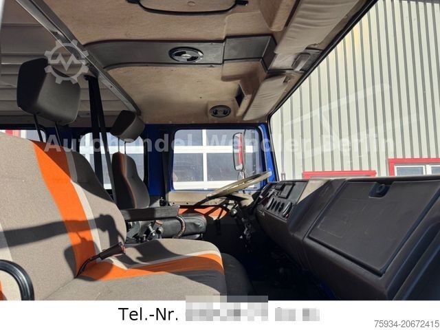 Box truck IVECO 120-23 AW V8 4x4 Rotzler Winde TÜV neu  H-Gutach