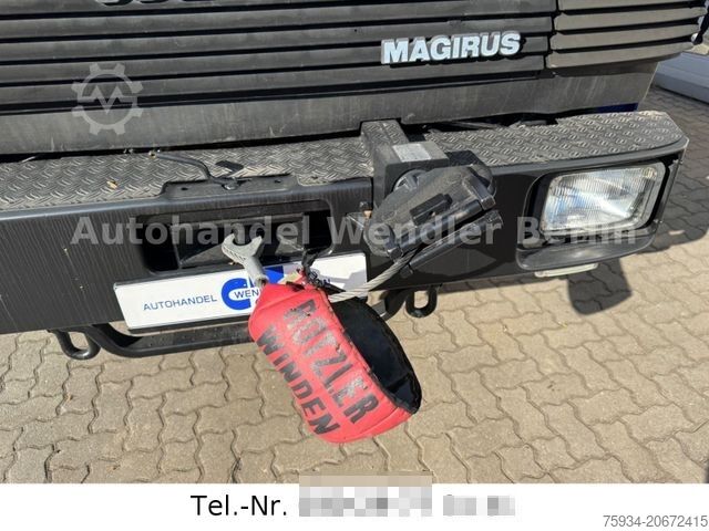 Box truck IVECO 120-23 AW V8 4x4 Rotzler Winde TÜV neu  H-Gutach