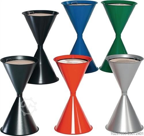 Stand ashtray D400xH730mm gentian blue - 1 pc VAR 