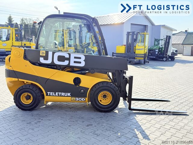 Telescopic loader JCB TLT 30D NEW TIRES CABIN ONLY 4478 HOUR