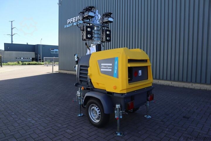 Light tower Atlas Copco Hilight H6+ Valid inspection, *Guarantee! Max Boom