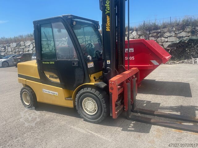 4-Rad-Gabelstapler Stapler Yale 5ton. Diesel 