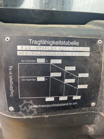 4-Rad-Gabelstapler Stapler Yale 5ton. Diesel 