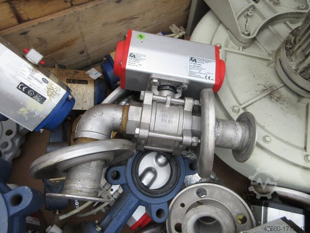 Motor Stellantrieb Schieber Ventil 1 Posten ca 15x Revo END KSB ROLL Stellmotoren Amaturen Schwenkrantrieb