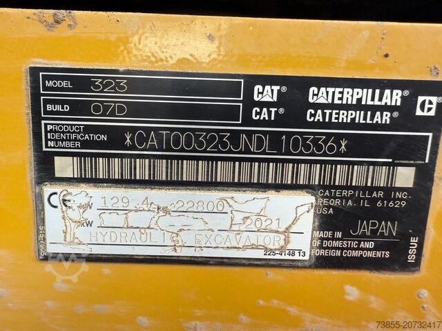 Kettenbagger Caterpillar 323
