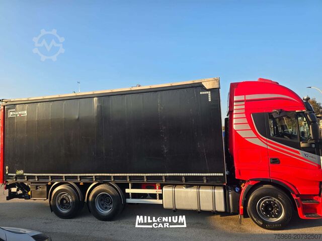 LKW mit Pritsche und Plane Iveco STRALIS 260S46 XP 2018 EURO 6 KM670000