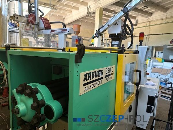 Injection molding machine Arburg 320C 500-100