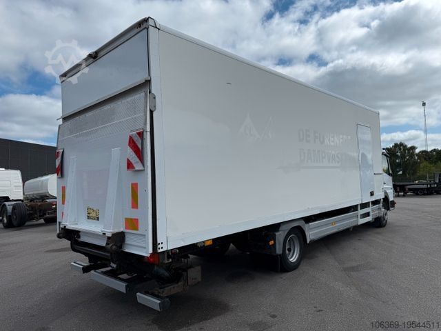 Box truck MERCEDES-BENZ Atego 1218 4x2 Euro 5 8,0 m. koffer